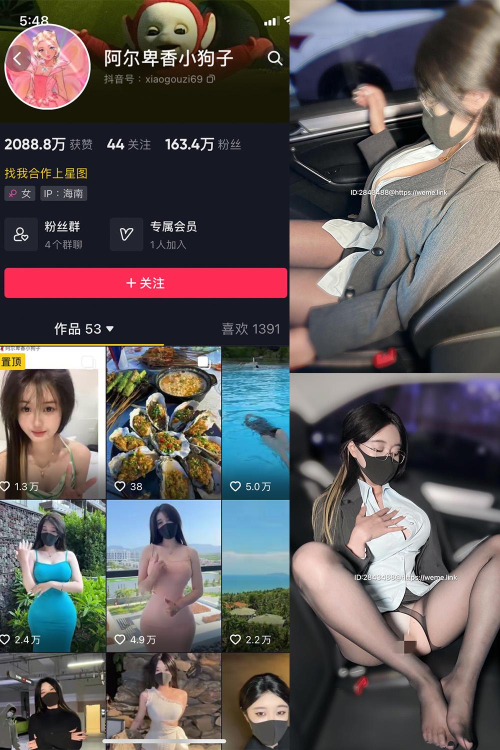 抖音 阿尔卑香小狗子 微密圈图包资源  NO.007期 【15P】