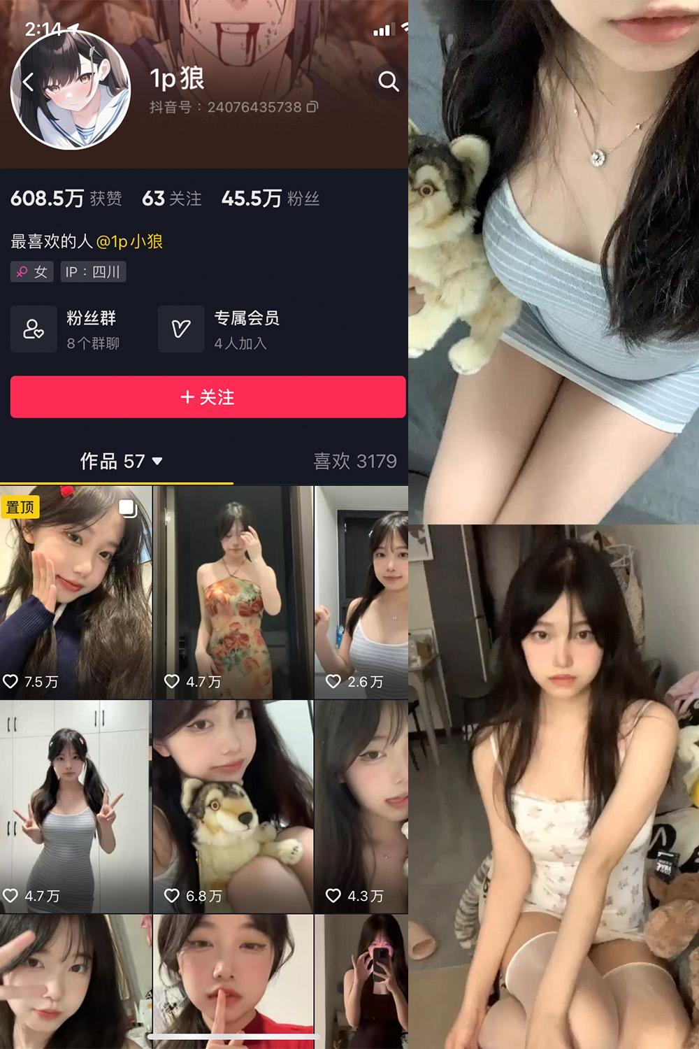 抖音 1p狼 微密圈图包资源  NO.003期 【21P11V】