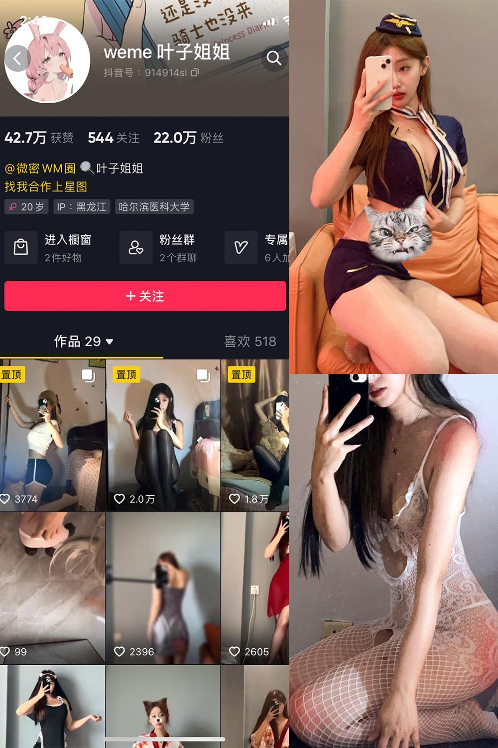 抖音 叶子姐姐 微密圈图包资源  NO.005期 【19P9V】