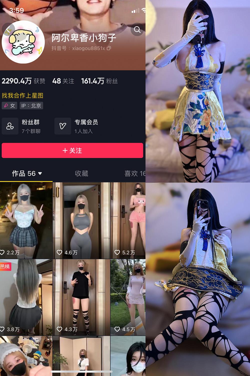 抖音 阿尔卑香小狗子 微密圈图包资源  NO.030期 【13P1V】