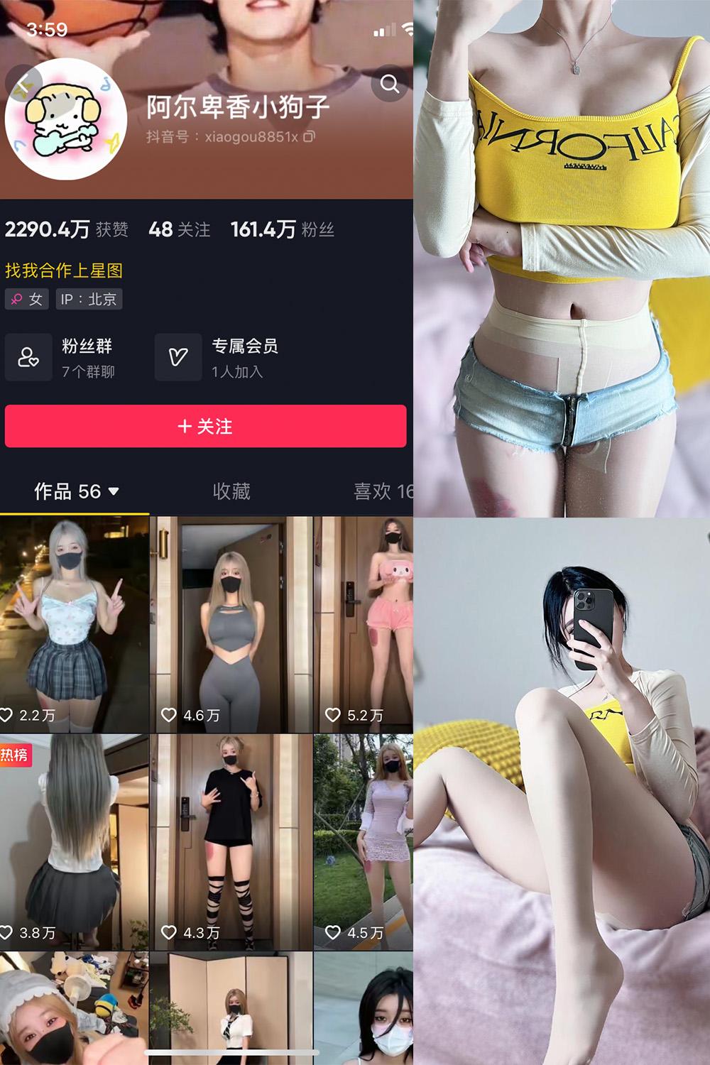 抖音 阿尔卑香小狗子 微密圈图包资源  NO.032期 【22P】