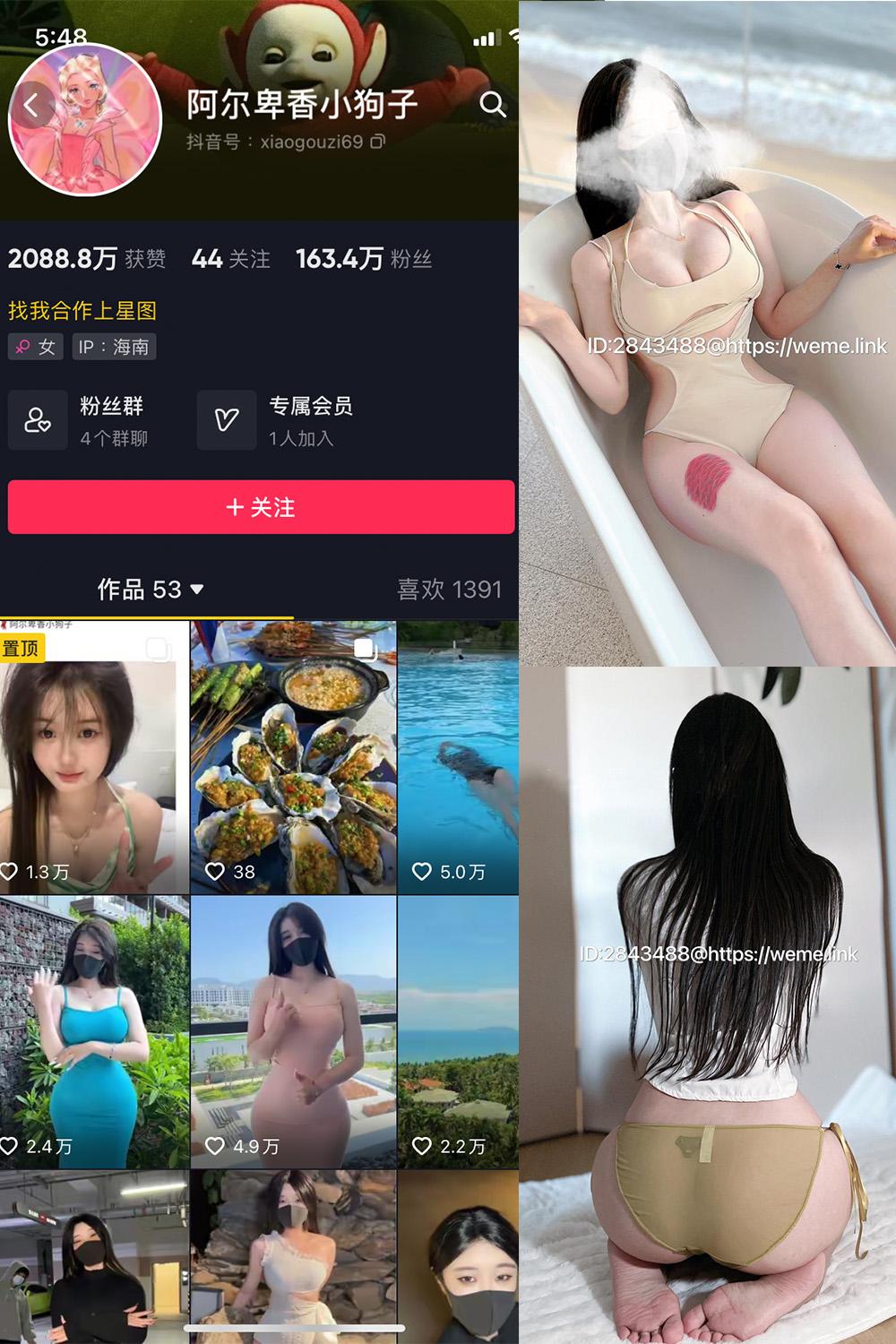 抖音 阿尔卑香小狗子 微密圈图包资源  NO.013期 【46P】