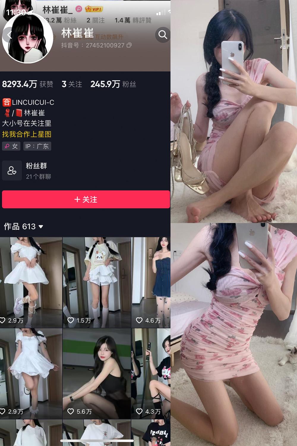 抖音 林崔崔 微密圈图包资源  NO.002期 【31P1V】