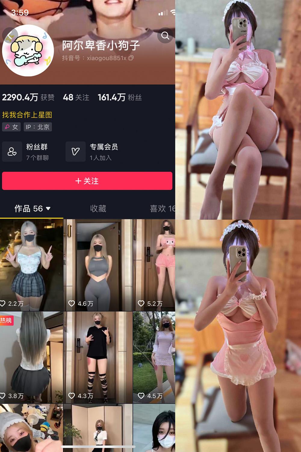 抖音 阿尔卑香小狗子 微密圈图包资源  NO.039期 【10P】