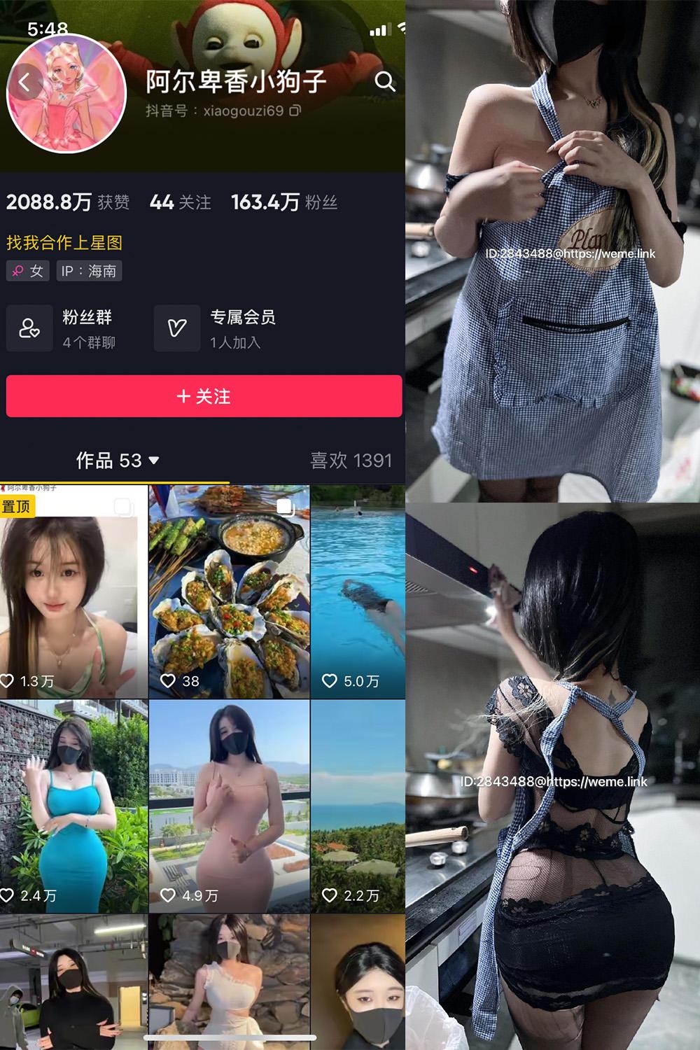抖音 阿尔卑香小狗子 微密圈图包资源  NO.009期 【37P】