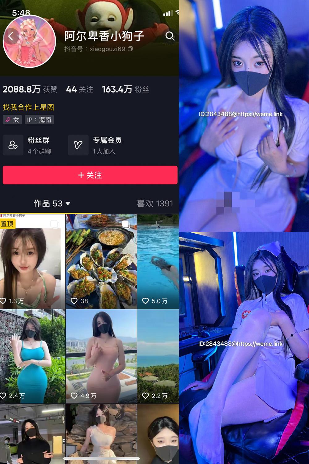 抖音 阿尔卑香小狗子 微密圈图包资源  NO.006期 【13P】