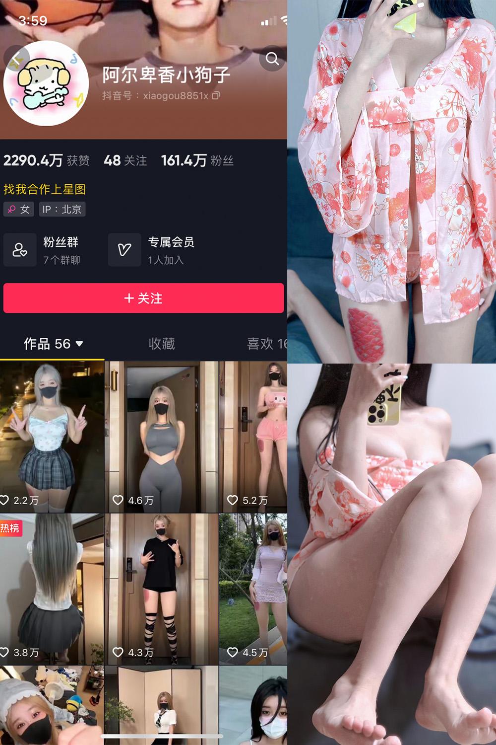 抖音 阿尔卑香小狗子 微密圈图包资源  NO.021期 【24P4V】